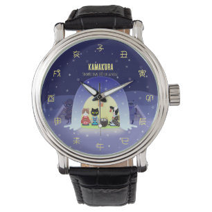 Edo-Nekos Snowy Firande Manar Armbandsur