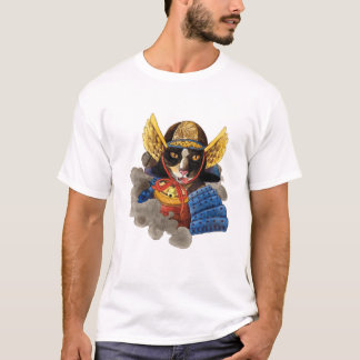 Edo Samurai Cat T Shirt