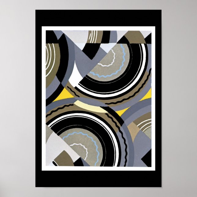 Edouard Benedictus Jazz Art Poster (Framsidan)