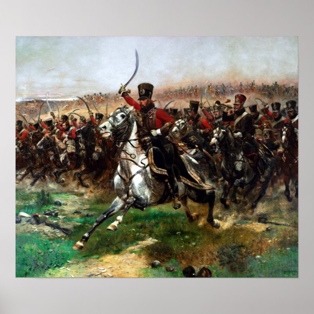 Edouard Detaille Vive L'Empereur Poster (Framsidan)