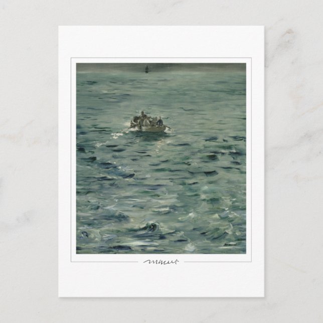 Édouard Manet #12 - Finkonst Vykort (Framsida)