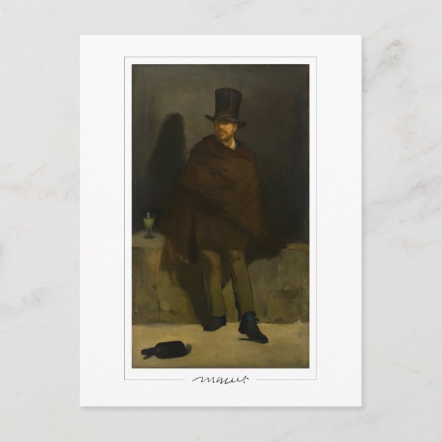 Édouard Manet #130 - Finkonst Vykort (Framsida)