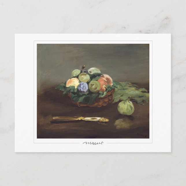 Édouard Manet #168 - Konst Vykort (Framsida)