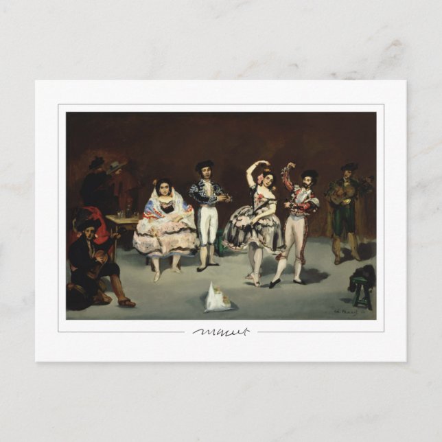 Édouard Manet #18 - Fin konst Vykort (Framsida)