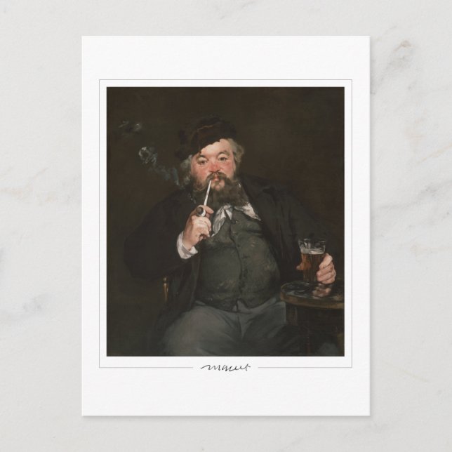 Édouard Manet #47 - Finkonst Vykort (Framsida)