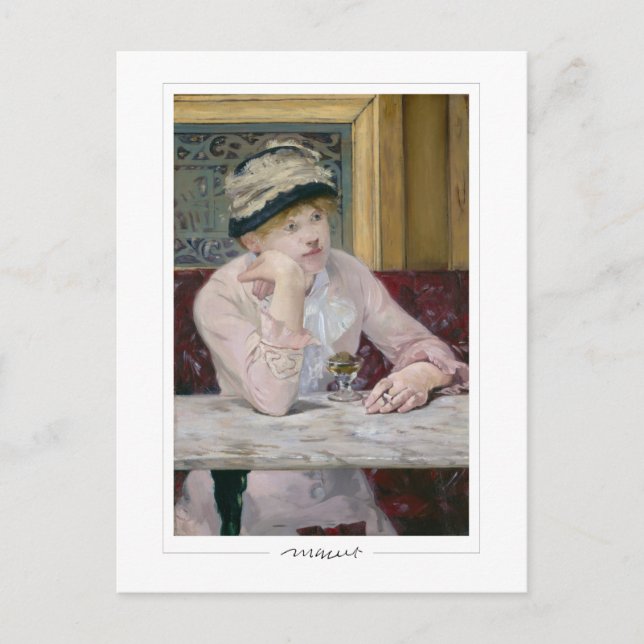 Édouard Manet #67 - Finkonst Vykort (Framsida)