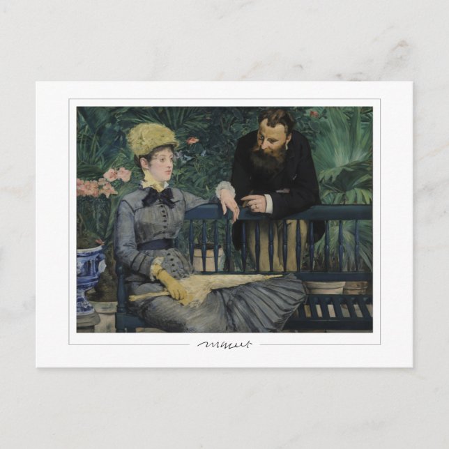 Édouard Manet #6 - Finkonst Vykort (Framsida)