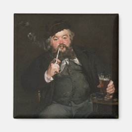 Edouard Manet - A Bra Glass of Beer / Le bon bock Magnet