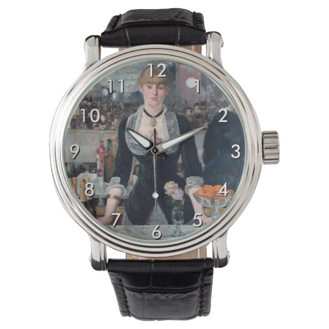 Edouard Manet - A Pub vid Folies-Bergere Armbandsur (Framsida)