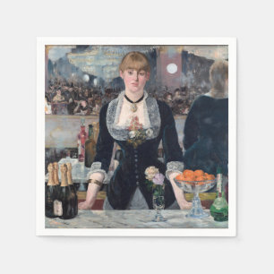 Edouard Manet - A Pub vid Folies-Bergere Pappersservett