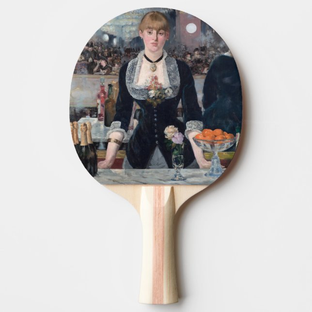 Edouard Manet - A Pub vid Folies-Bergere Pingisracket (Framsidan)