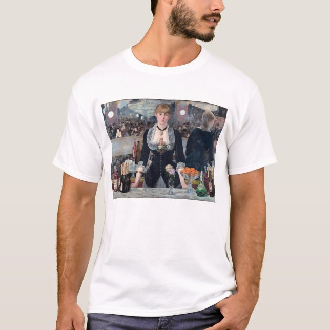 Edouard Manet - A Pub vid Folies-Bergere T Shirt (Framsida)