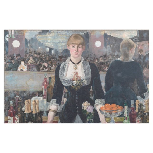 Edouard Manet - A Pub vid Folies-Bergere Tyg (Yard)