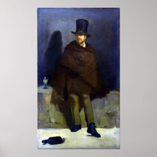 Edouard Manet Absinthe Drinker Poster