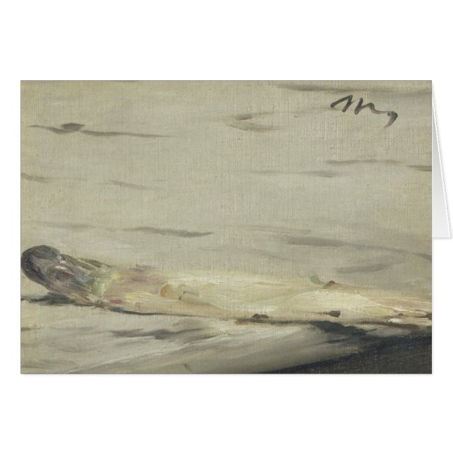 Edouard Manet - Asparagus Hälsningskort (Framsidan Horizontal)