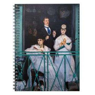 Edouard Manet - Balcony/Le Balcon Anteckningsbok