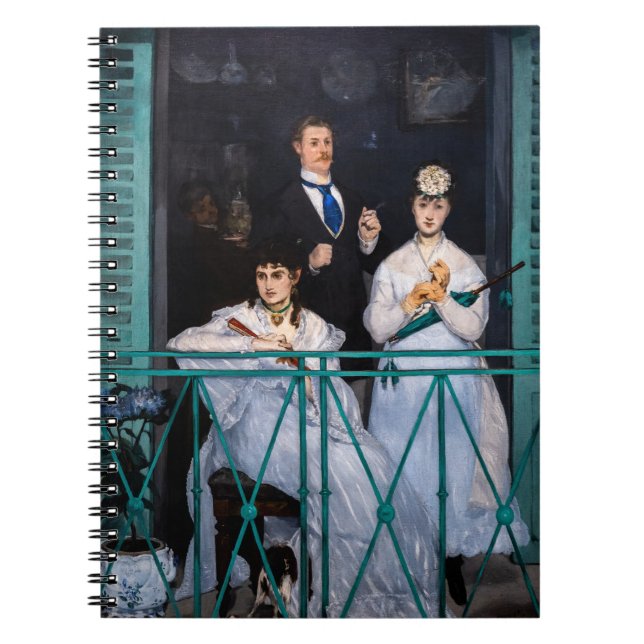 Edouard Manet - Balcony/Le Balcon Anteckningsbok (Framsidan)
