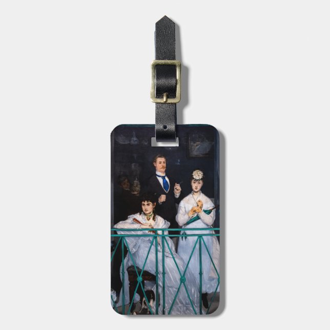 Edouard Manet - Balcony/Le Balcon Bagagebricka (Vertikal Framsida)