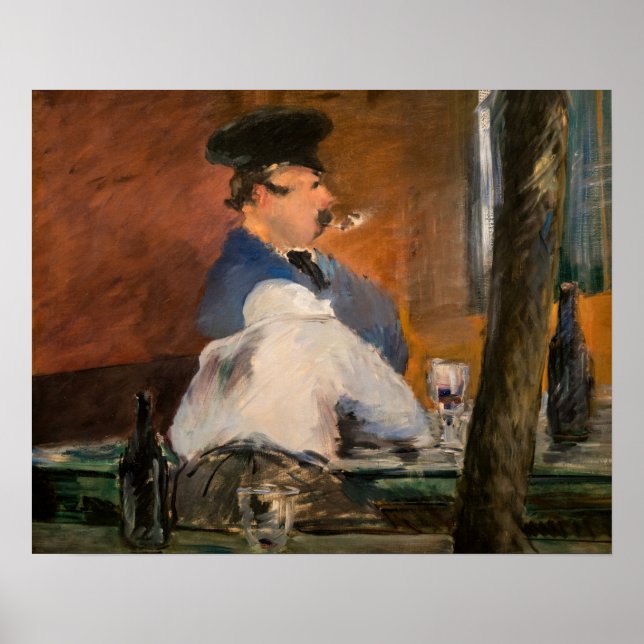 Edouard Manet - Baren, Le Bouchon Poster (Framsidan)