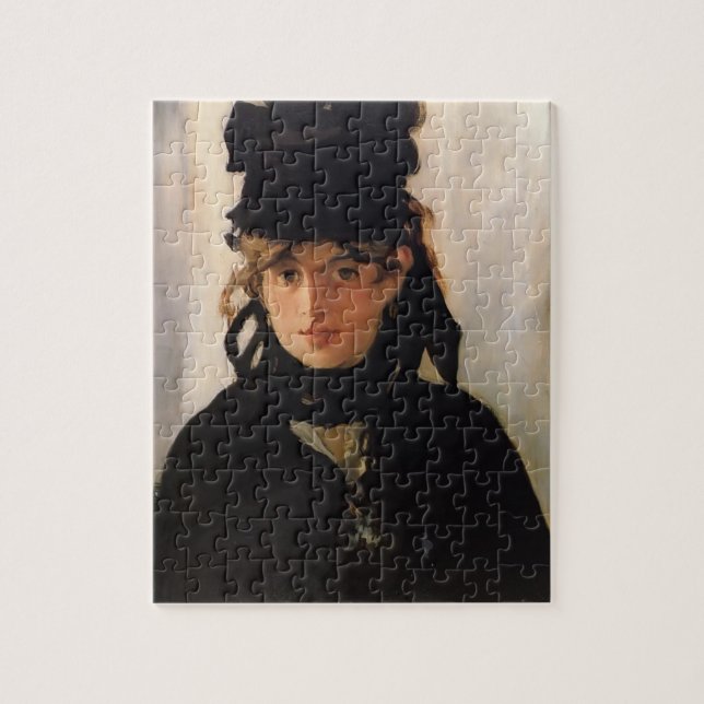 Edouard Manet-Berthe Morisot, en bukett av violets Pussel (Vertikal)