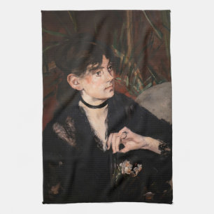 Edouard Manet - Berthe Morisot med Fläkt 1874 Kökshandduk