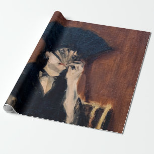 Edouard Manet - Berthe Morisot med Fläkt Presentpapper