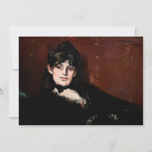 Edouard Manet - Berthe Morisot Reclining Tack Kort