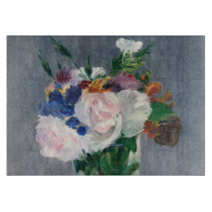 Edouard Manet - Blommor i Crystal Vas