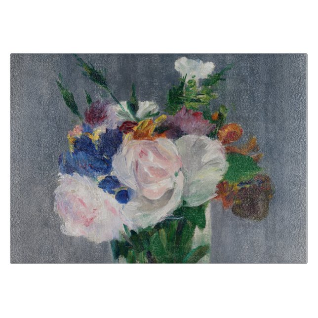 Edouard Manet - Blommor i Crystal Vas (Framsidan)