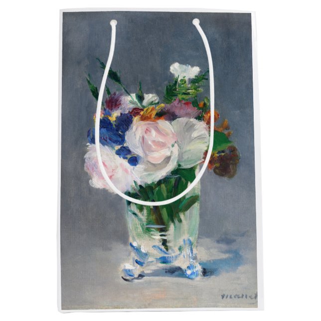 Edouard Manet - Blommor i Crystal Vas (Framsidan)