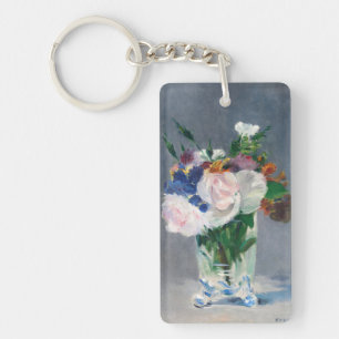 Edouard Manet - Blommor i Crystal Vas
