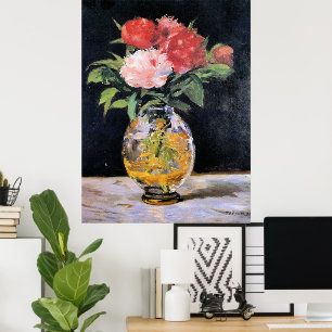 Edouard Manet - Blomsterbukett, Poster