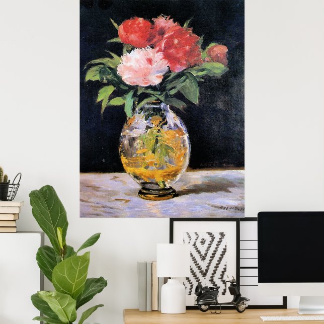 Edouard Manet - Blomsterbukett, Poster (Hemmakontoret)