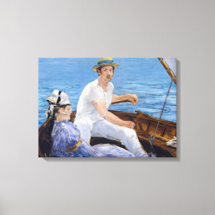 Edouard Manet - Boating Canvastryck