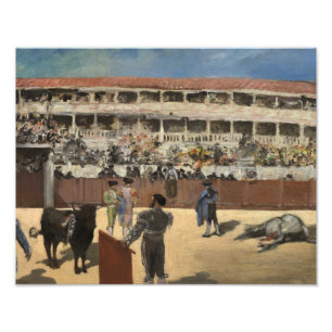 Edouard Manet - Bullmatch Fototryck