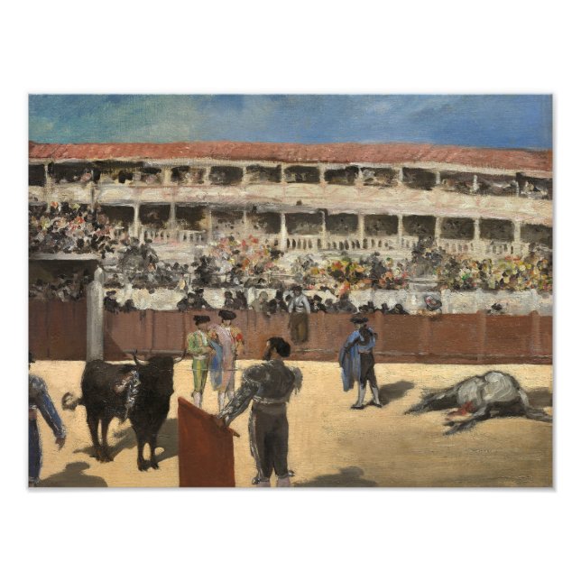 Edouard Manet - Bullmatch Fototryck (Framsidan)