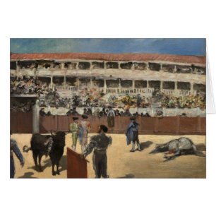 Edouard Manet - Bullmatch Hälsningskort