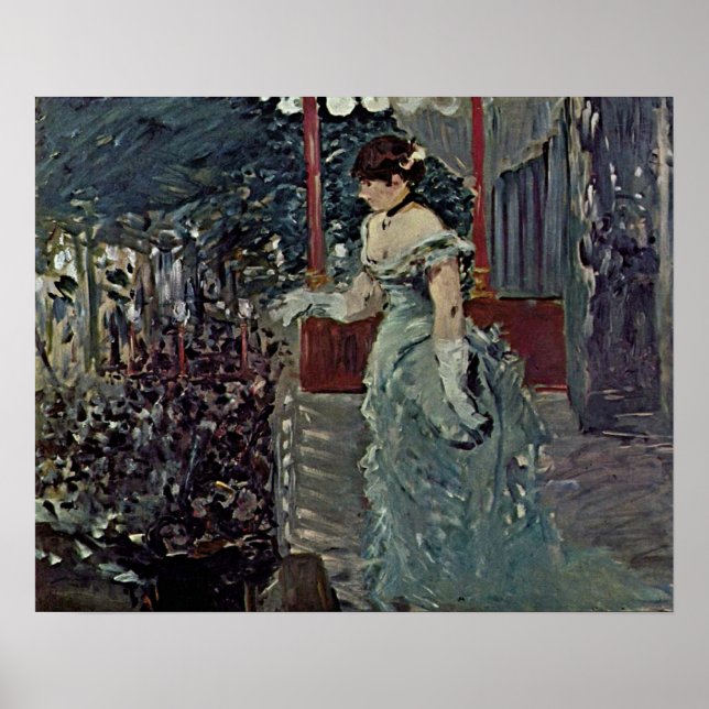edouard Manet - Cafe-konsert Poster (Framsidan)