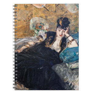 Edouard Manet - Dam med Fläkt Anteckningsbok