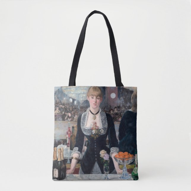 Edouard Manet - En bar på Folies-Bergere Tygkasse (Framsida)