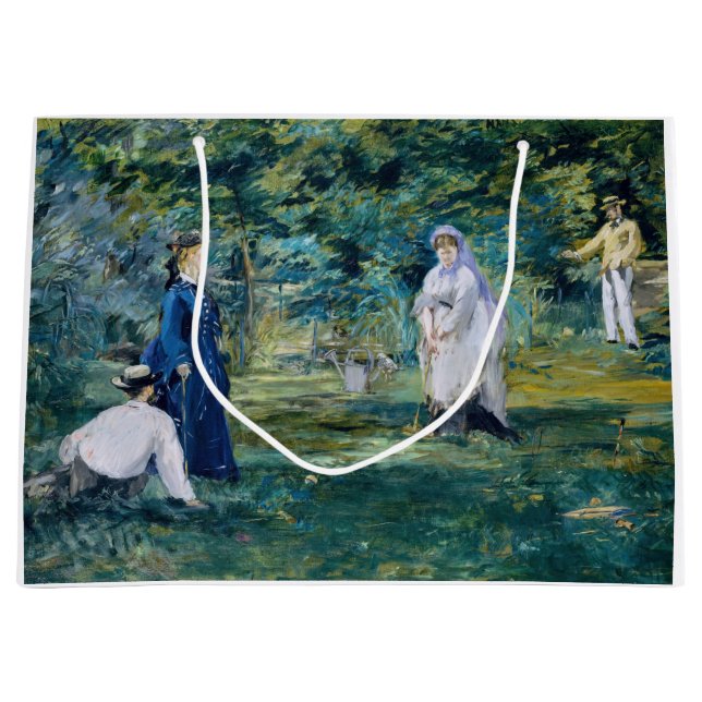 Edouard Manet - ett Croquet-spel (Framsidan)