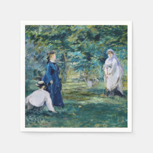 Edouard Manet - ett Croquet-spel Pappersservett