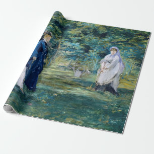 Edouard Manet - ett Croquet-spel Presentpapper