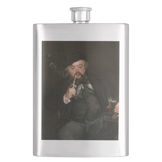 Edouard Manet - Ett gott glas öl / Le bon bock Fickplunta (Framsidan)