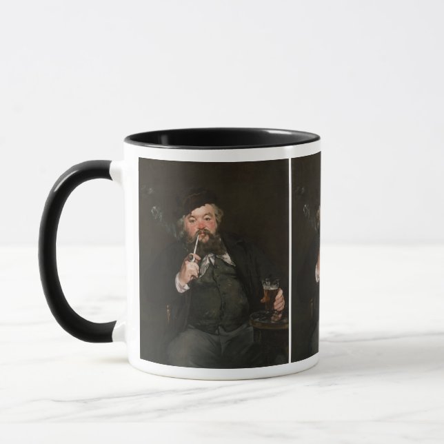 Edouard Manet - Ett gott glas öl / Le bon bock Mugg (Vänster)