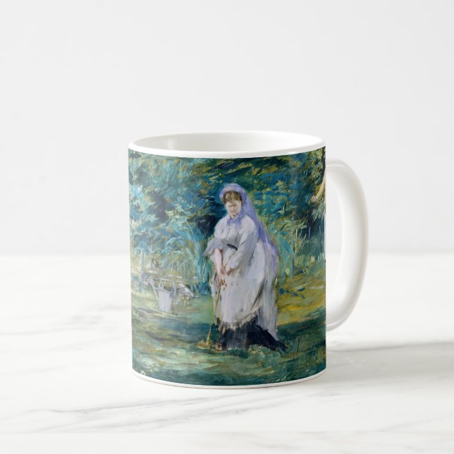 Edouard Manet - Ett krocketspel Kaffemugg (Framsida höger)