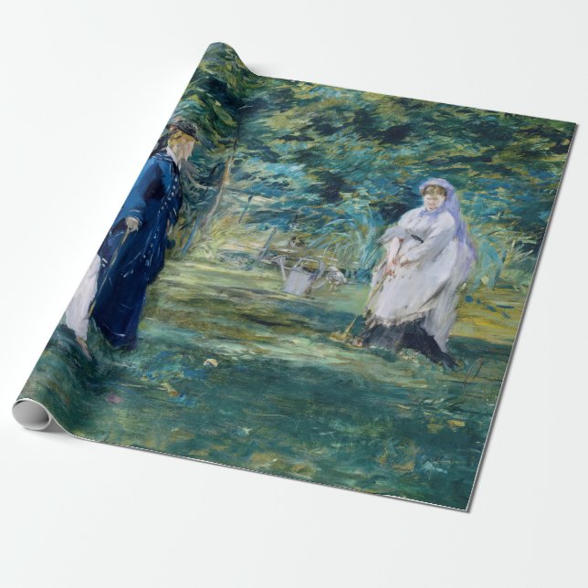 Edouard Manet - Ett krocketspel Presentpapper (Utrullad)