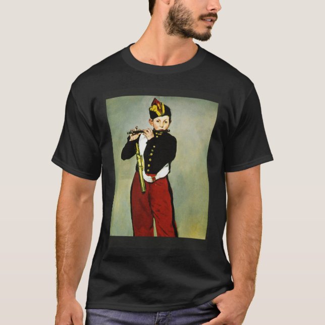 Edouard Manet  Fifaren 2  för konstnärer T Shirt (Framsida)