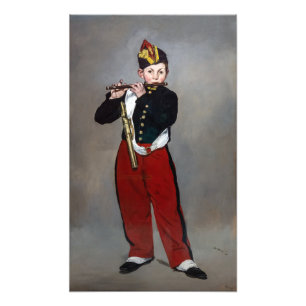 Edouard Manet - Fifaren / Ung flöjtist Fototryck