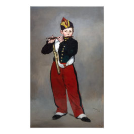 Edouard Manet - Fifer/Young Flutist Fototryck